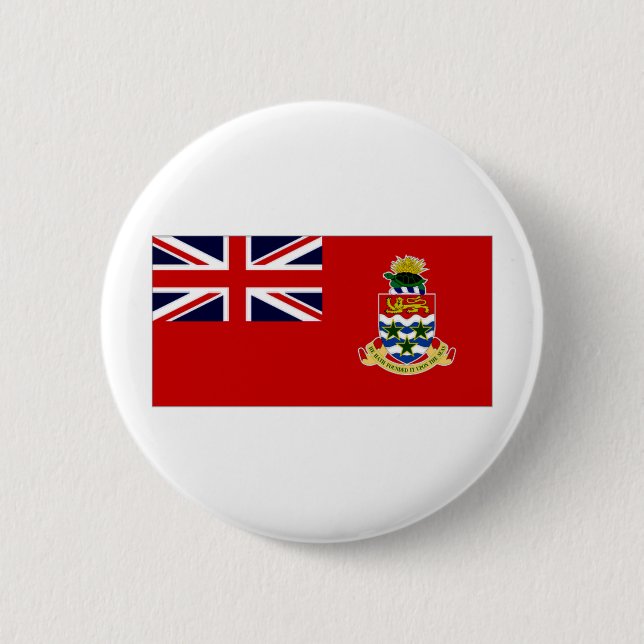Cayman Islands Flag Button (Front)