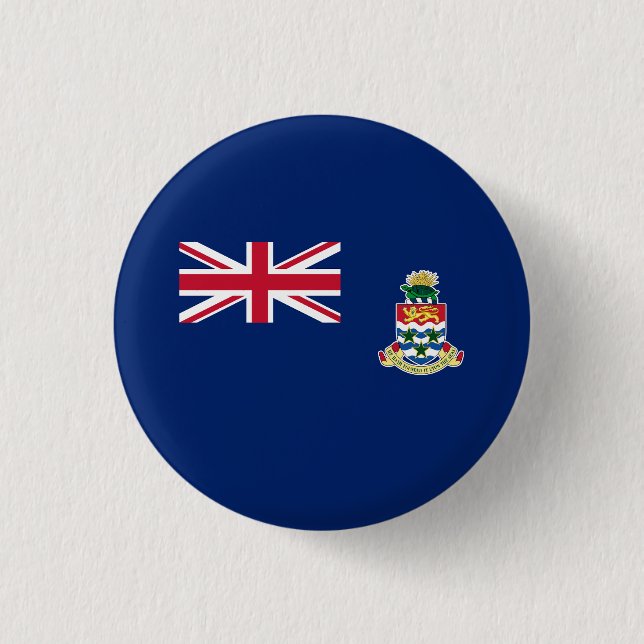 Cayman Islands Flag Button (Front)