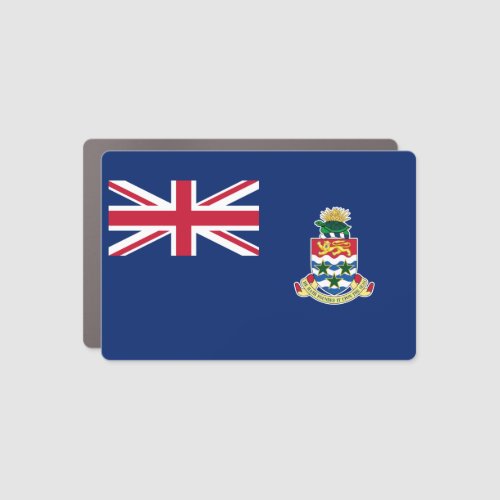 Cayman Islands Flag Car Magnet