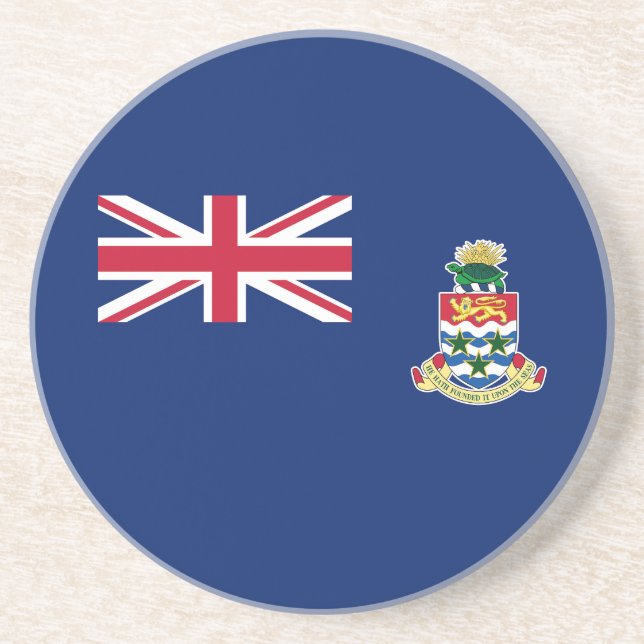 Cayman Islands Flag Coaster (Front)
