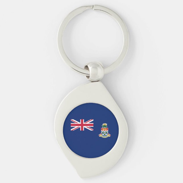 Cayman Islands Flag Keychain (Front)