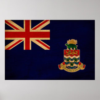 Cayman Islands Flag Poster