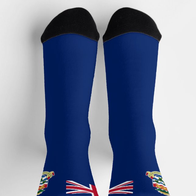 Cayman Islands Flag Socks (Top)