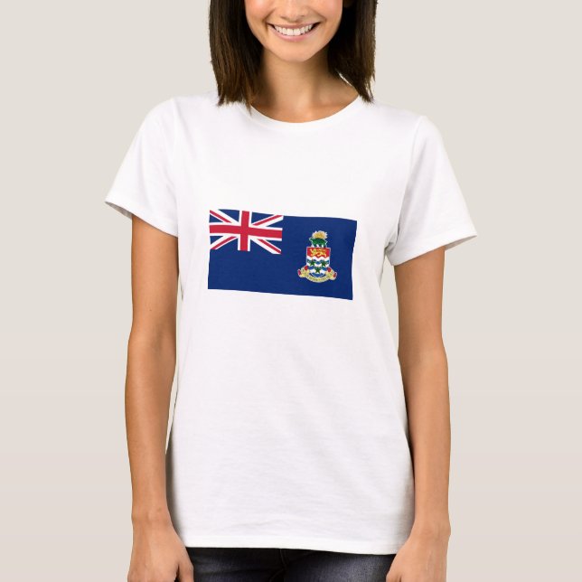 Cayman Islands Flag T-Shirt (Front)
