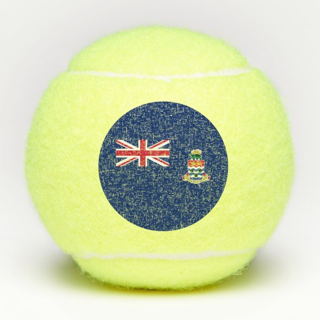 Cayman Islands Flag Tennis Balls (Front)