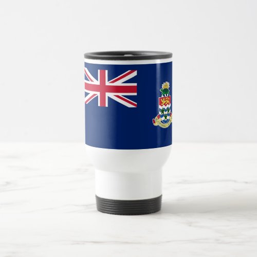 Cayman Islands Flag Travel Mug