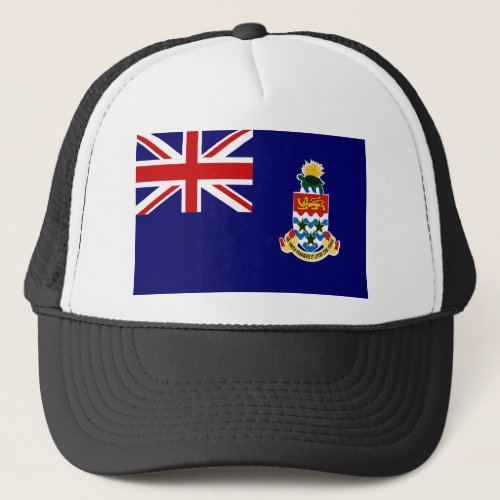 cayman islands flag trucker hat