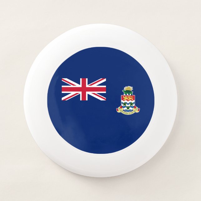 Cayman Islands Flag Wham-O Frisbee (Front)