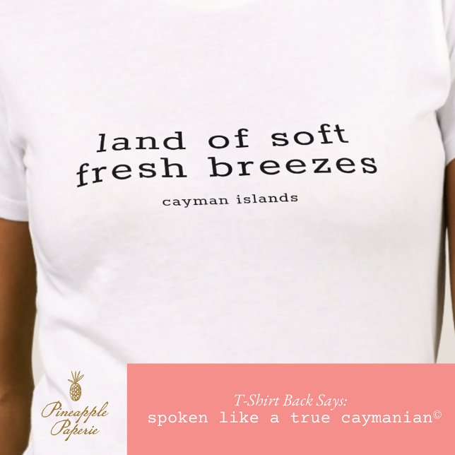 Cayman Islands Land Soft Fresh Breeze Personalized T-Shirt (Creator Uploaded)
