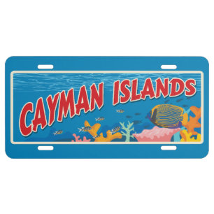 Cayman Islands License Plate