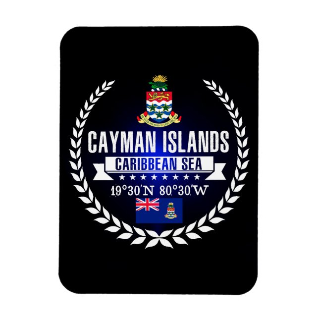 Cayman Islands Magnet (Vertical)