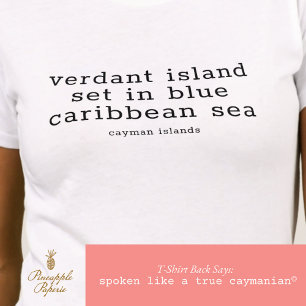 Cayman Islands National Song Personalized T-Shirt