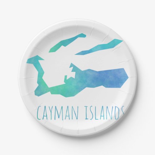 Cayman Islands Paper Plates