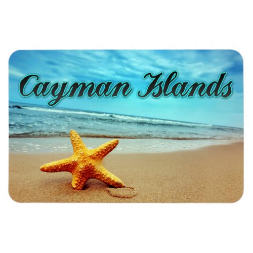 Cayman Islands starfish Magnet