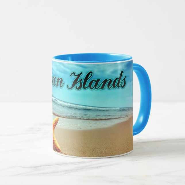 Cayman Islands starfish Mug (Front Right)