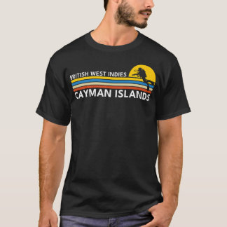 Cayman Islands Vintage Retro Souvenirs Scuba Divin T-Shirt