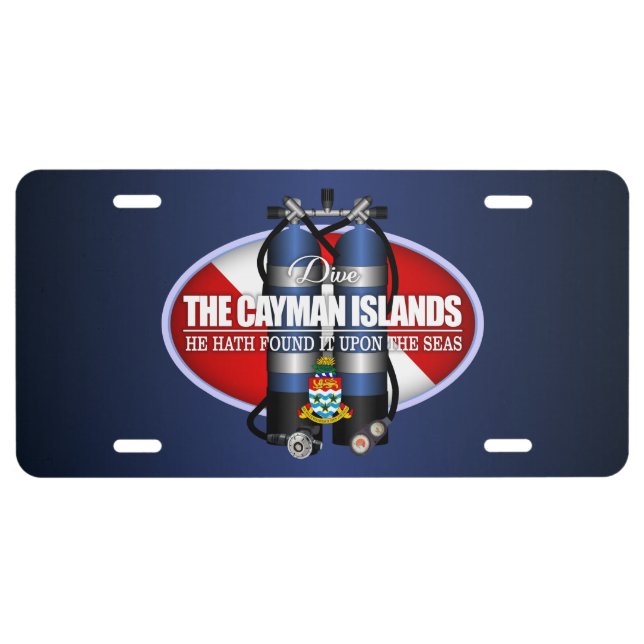 Caymans (ST) License Plate (Front)