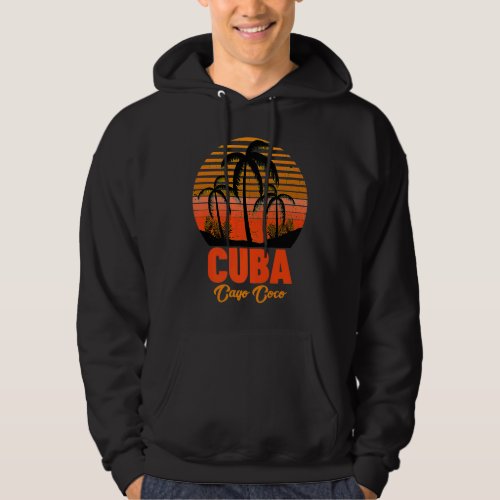 Cayo Coco Beach Cuba Hoodie