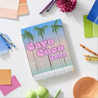 Cayo Coco Cuba vintage travel poster iPad Smart Cover