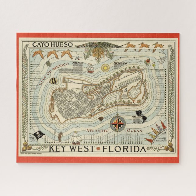 Cayo Hueso - Key West Jigsaw Puzzle (Horizontal)