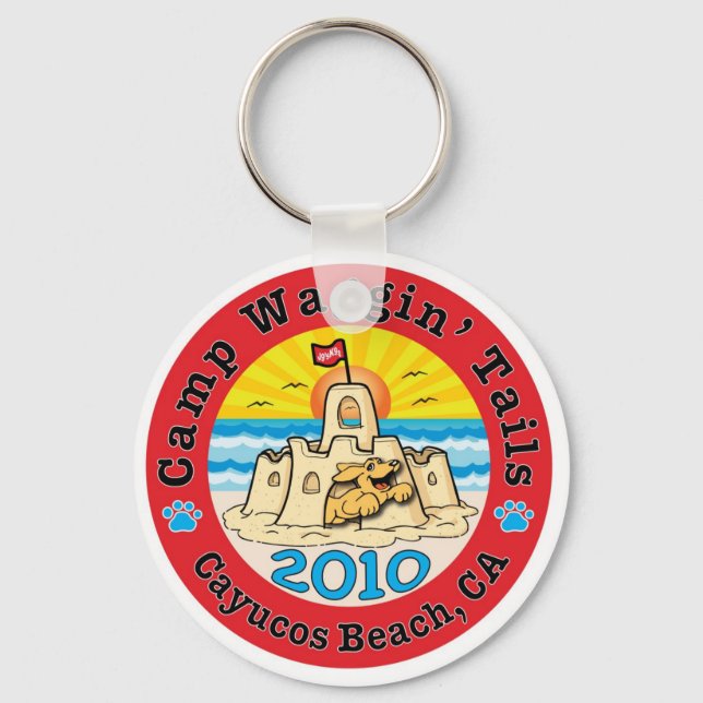 Cayucos '10 Keychain (Front)