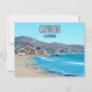Cayucos California Central Coast Vintage Flat Card
