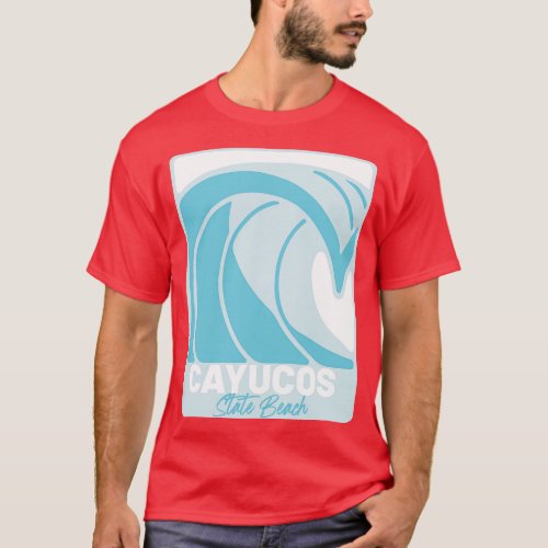 Cayucos State Beach California Atlantic Ocean FL C T_Shirt