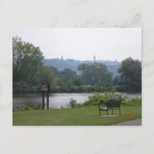 Cayuga Lake in Ithaca, New York Postcard