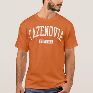 Cazenovia New York Ny Vintage Athletic Sports gift T-Shirt