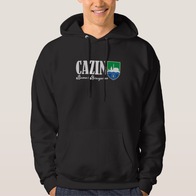 Cazin Bosnia Herzegovina Sarajevo Balkan Bosnians  Hoodie (Front)