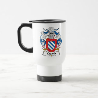 Cazorla Family Crest Travel Mug