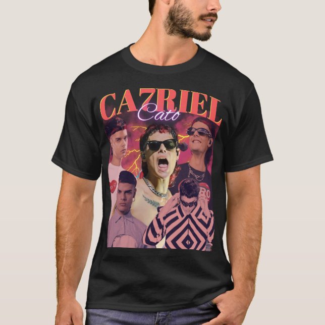 CAZRIEL Retro Bootleg Collage Shirt | Vintage (Front)