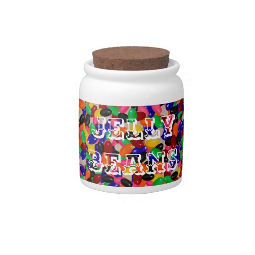 CB Fun Colorful Jelly Bean Candy Jar