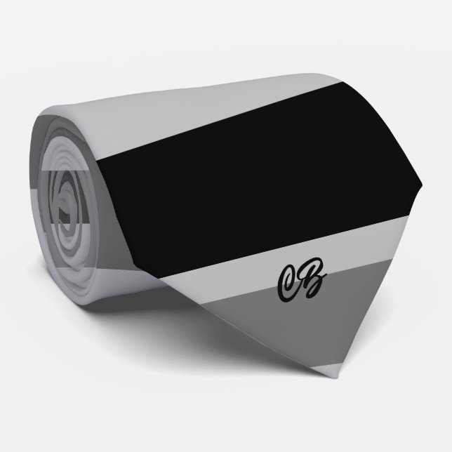 "CB" Neck Tie (Rolled)