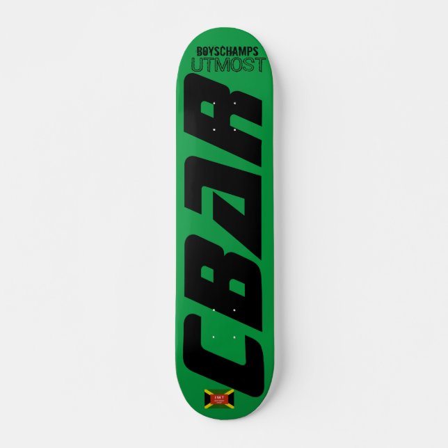 CBAR UTMOST Skateboard, 7¾" Deck (Front)