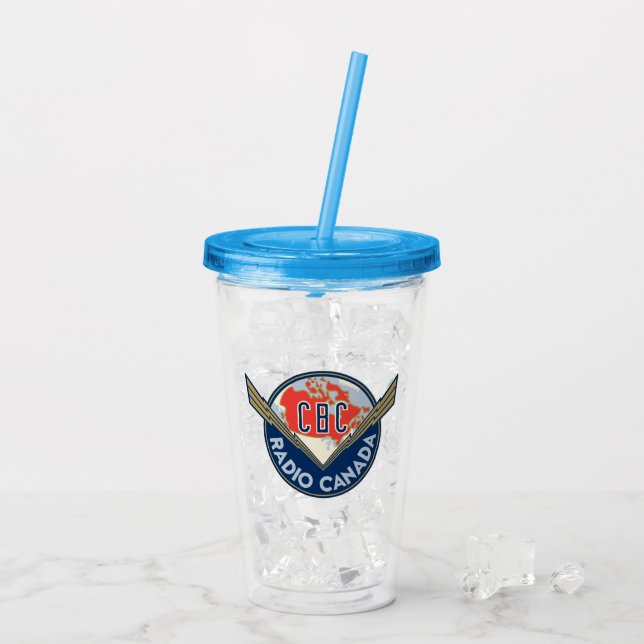 CBC 1940 Logo Acrylic Tumbler (Back Ice)