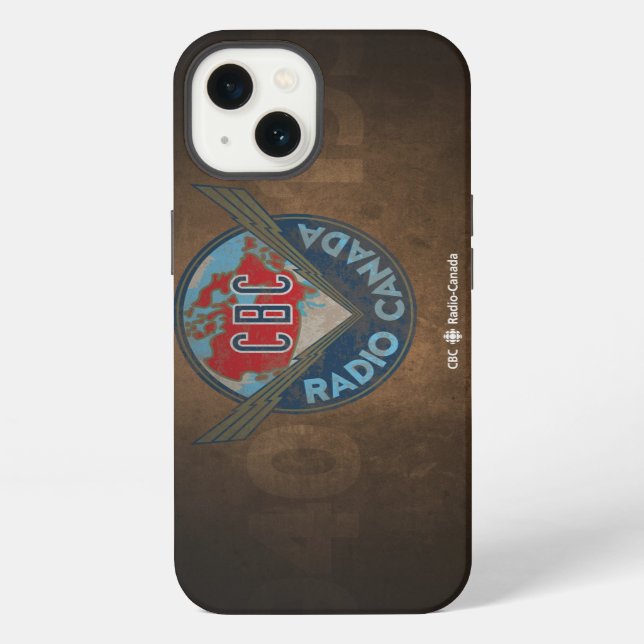 CBC 1940s Logo Iphone Case (Back)