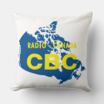 CBC 1958 Logo Throw Pillow