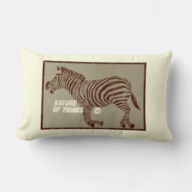 CBC 1966 - Nature of Things Promo Lumbar Pillow (Front)