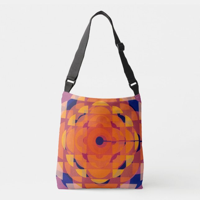 CBC 1970s Stylized Logo Crossbody Bag (Front)