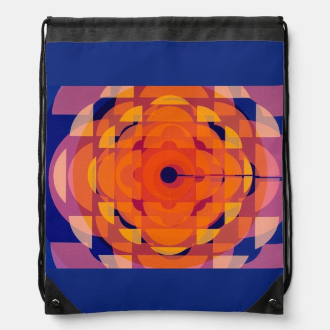 CBC 1970s Stylized Logo Drawstring Bag (Front)