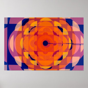 CBC 1970s Stylized Logo Poster