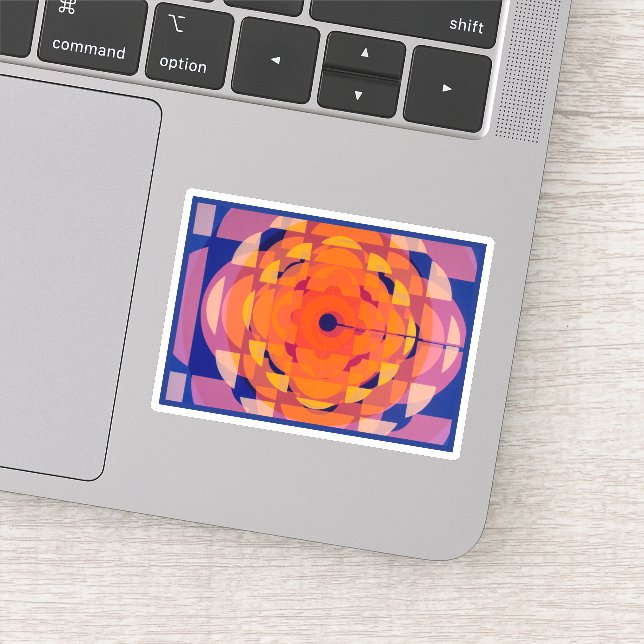 CBC 1970s Stylized Logo Sticker (Detail)