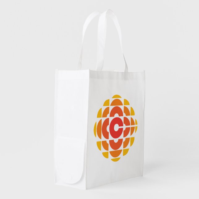 CBC 1974 Logo foldable Grocery Bag (Front Side)