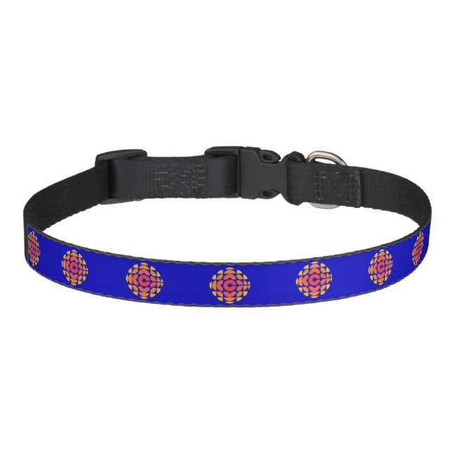 CBC 1974 Logo Pattern Pet Collar (Front)