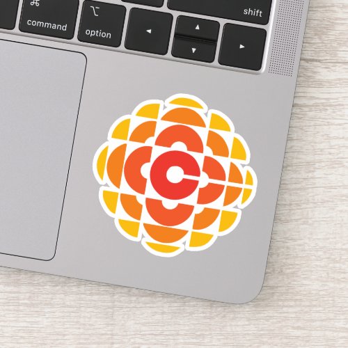 CBC 1974 Logo Sticker
