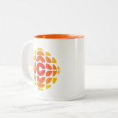 CBC 1974 Logo Two-Tone Coffee Mug (Front Left)