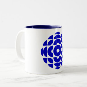 CBC 1986 Logo Two-Tone Coffee Mug
