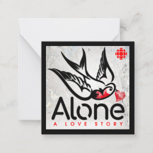 CBC Alone: A Love Story Note Card
