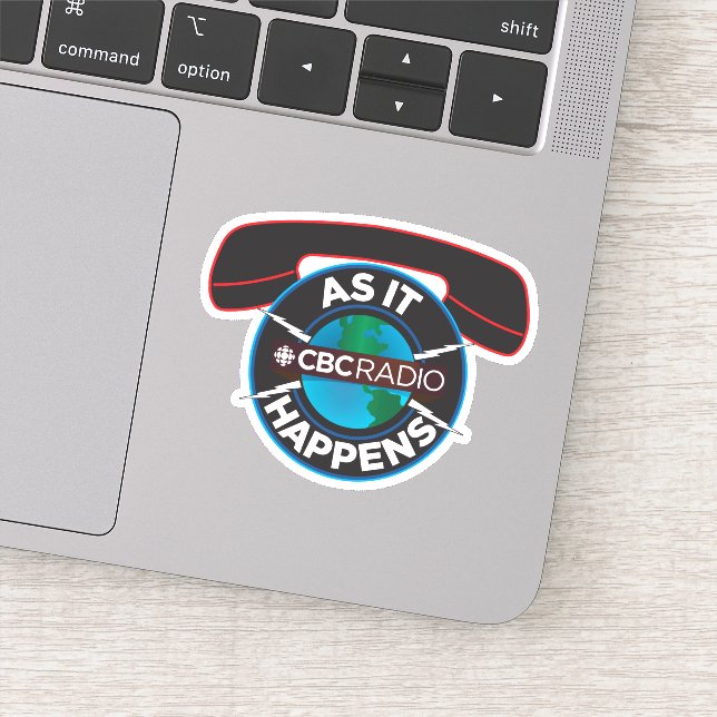CBC As It Happens Sticker (Detail)